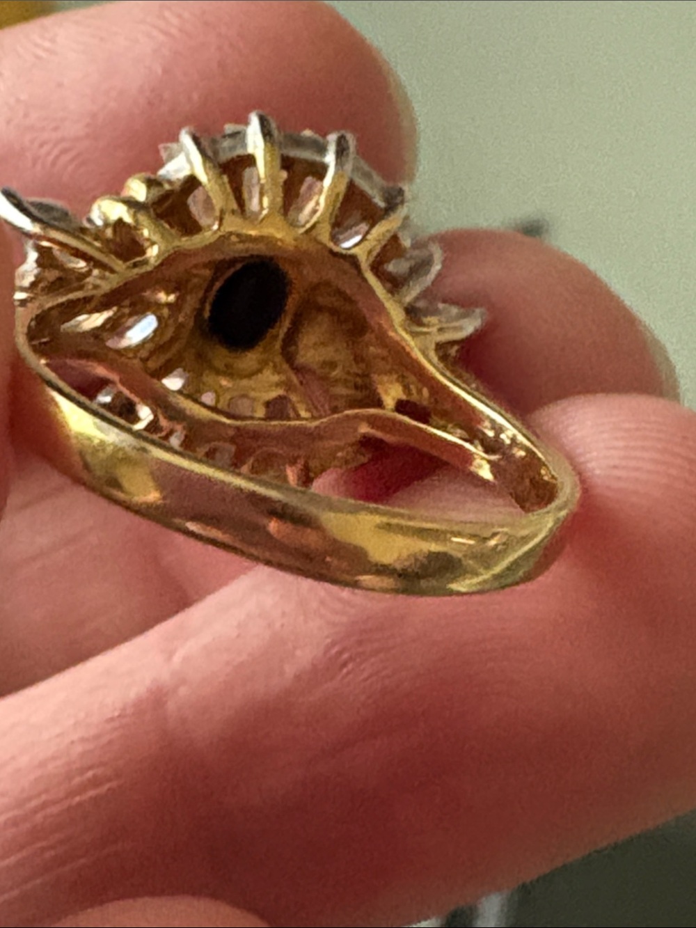 Vintage Sapphire   Ring - Picture 8 of 9